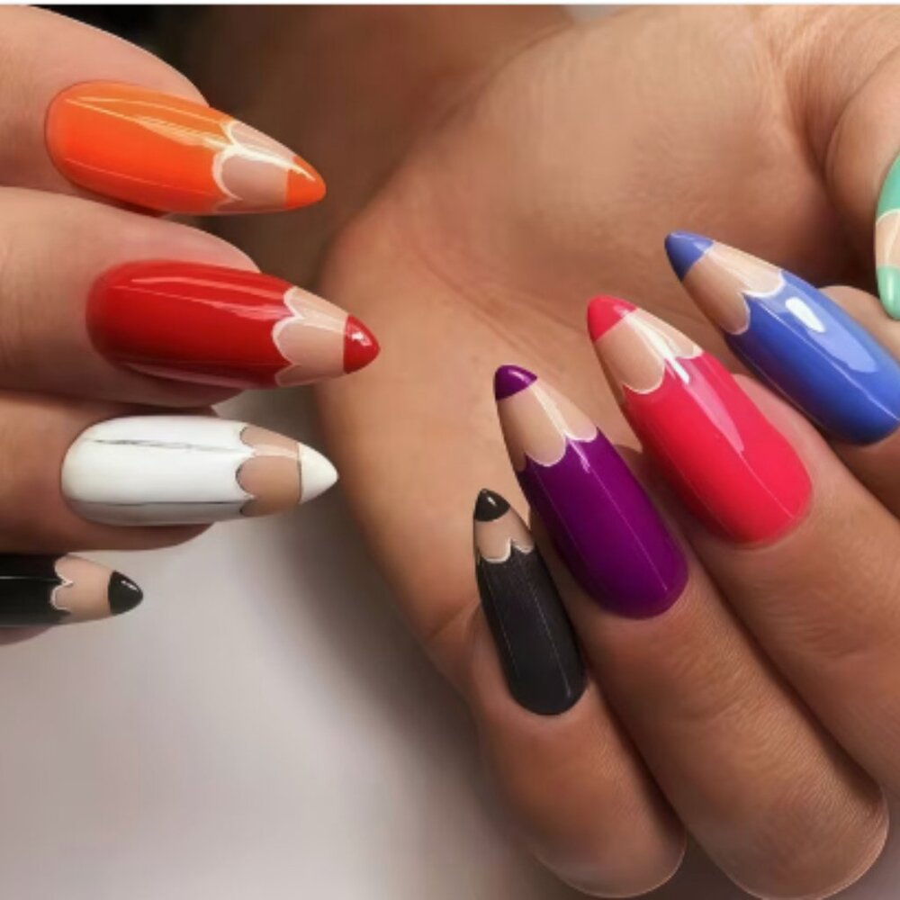 24 Piece Colorful DIY Nail Sets...Buyers Choice - Picture 4 of 10